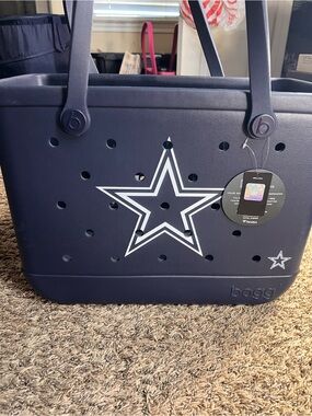 BOGG BAG Navy Blue Star Tote